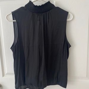 NWT Express Satin Tank Top with Open Back